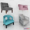 1129600 - Chair - Single Chair 3D Models - 1935