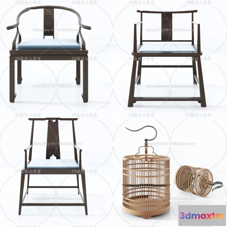 1129604 - Chair - Single Chair 3D Models - 1937