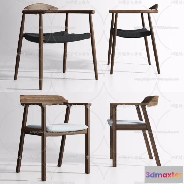 1129640 - Chair - Single Chair 3D Models - 1955
