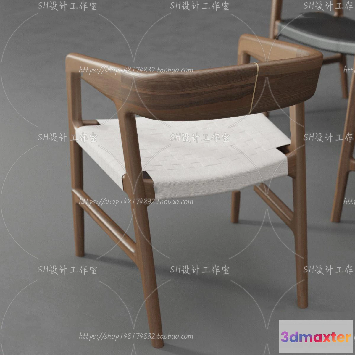 1129646 - Chair - Single Chair 3D Models - 1958