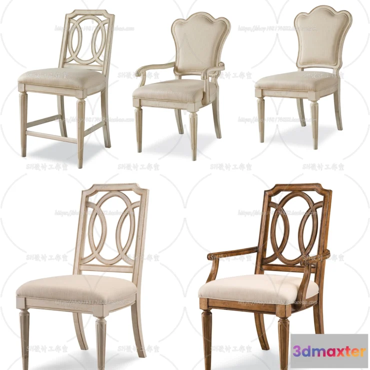 1129654 - Chair - Single Chair 3D Models - 1962