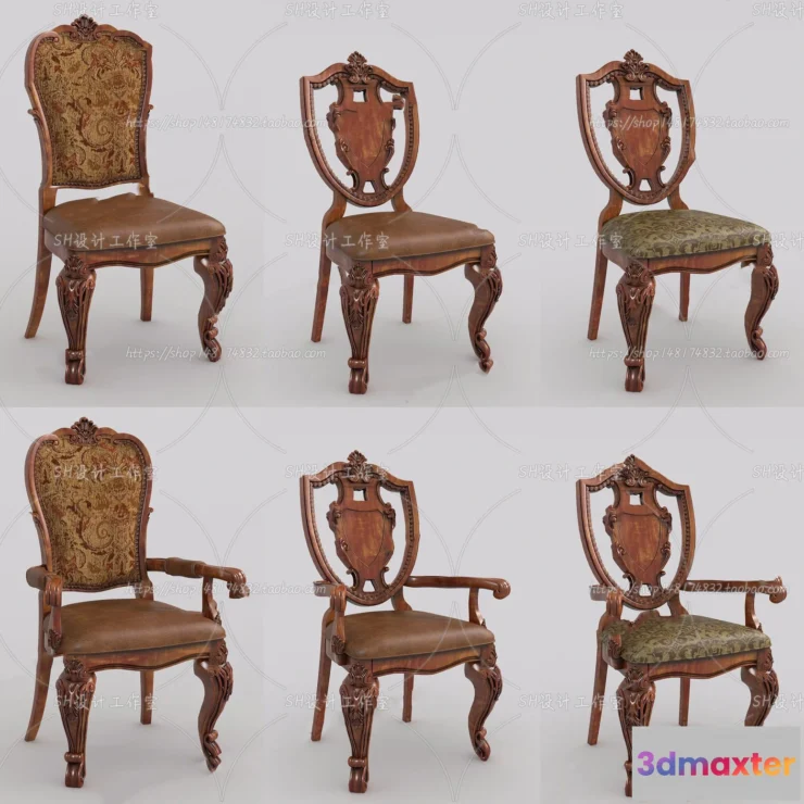 1129656 - Chair - Single Chair 3D Models - 1963
