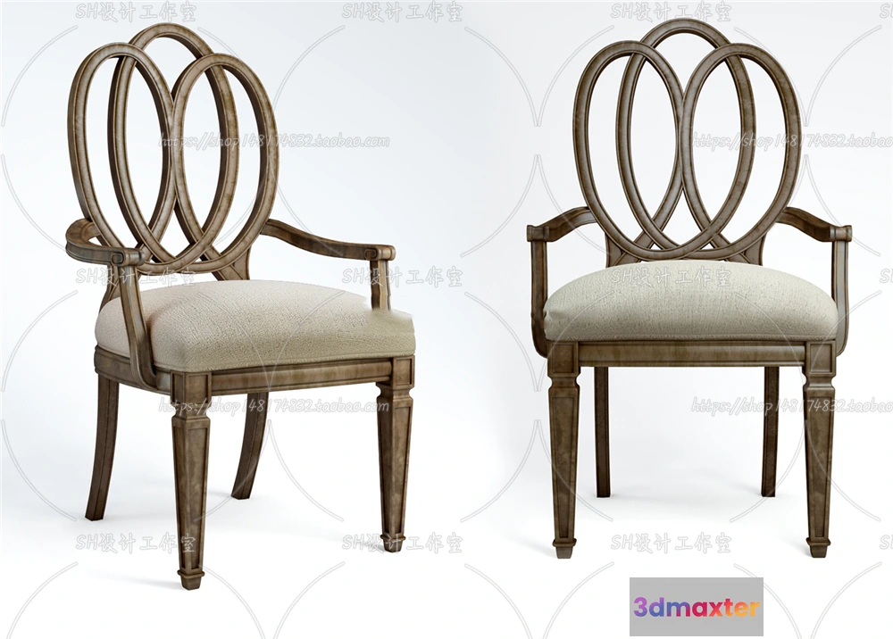 1129658 - Chair - Single Chair 3D Models - 1964
