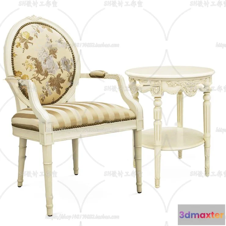 1129676 - Chair - Single Chair 3D Models - 1973