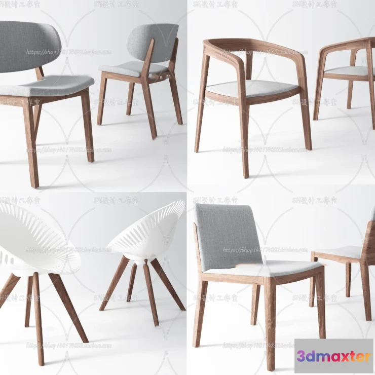 1129686 - Chair - Single Chair 3D Models - 1978