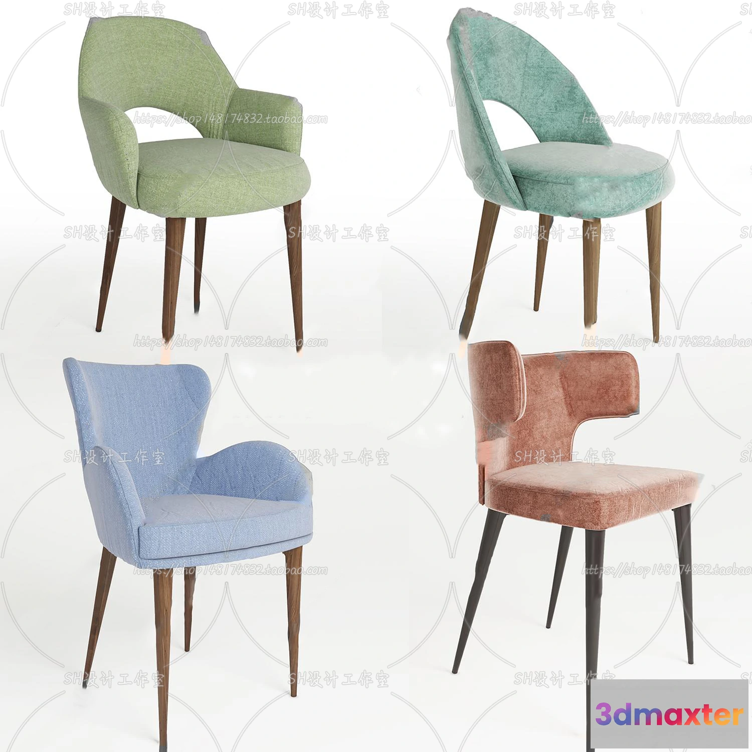 1129702 - Chair - Single Chair 3D Models - 1986