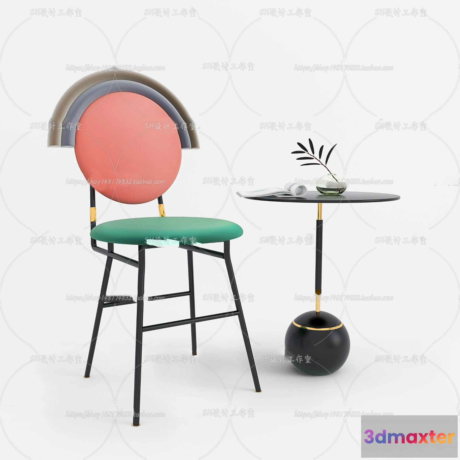 1129704 - Chair - Single Chair 3D Models - 1987