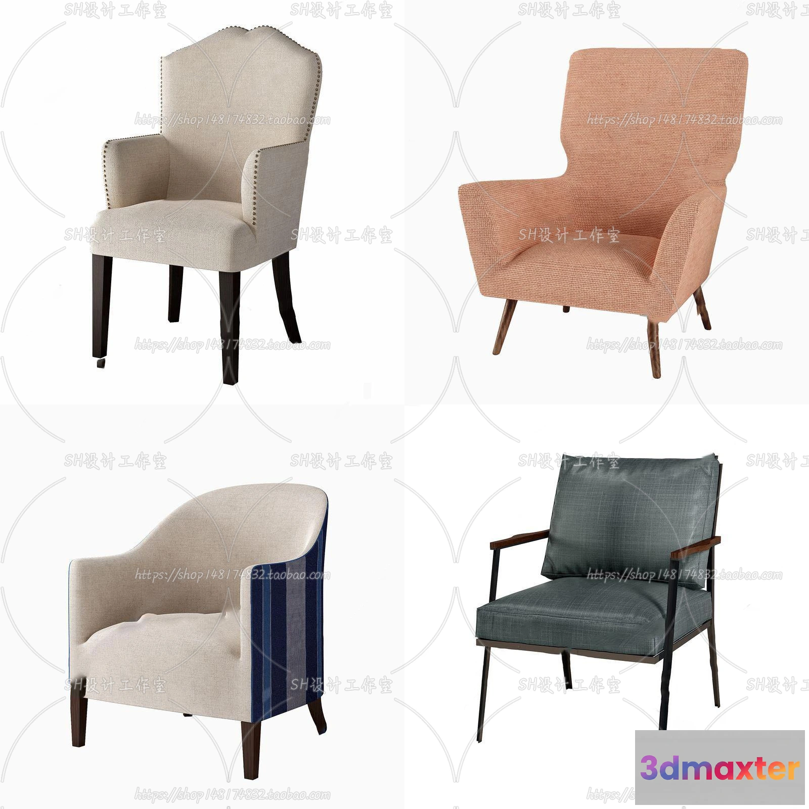 1129724 - Chair - Single Chair 3D Models - 1997