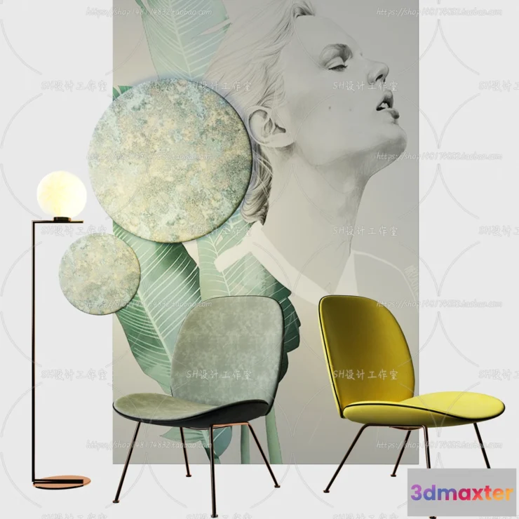 1129736 - Chair - Single Chair 3D Models - 2003