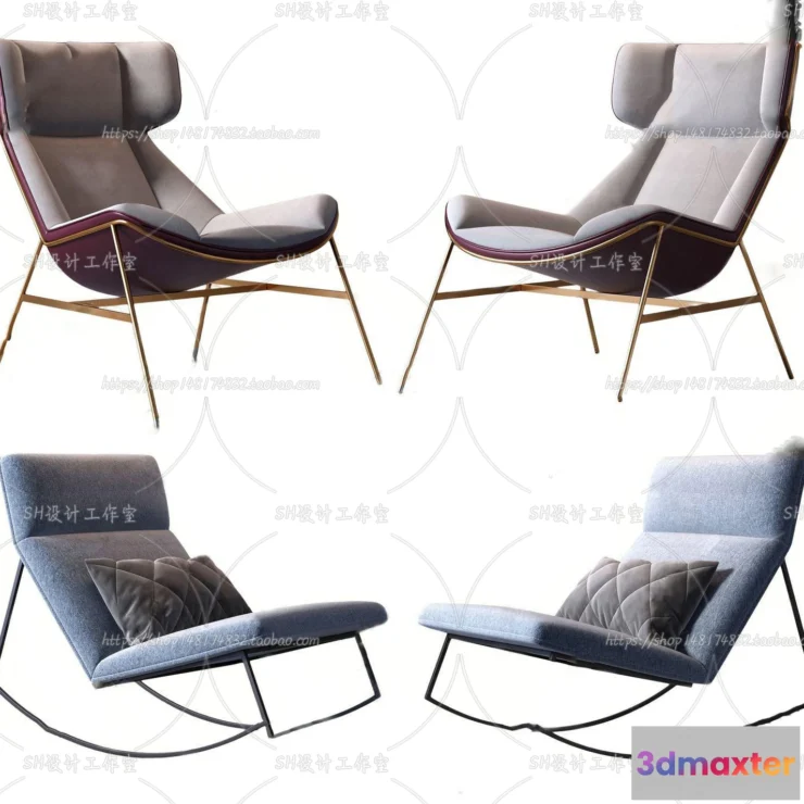 1129740 - Chair - Single Chair 3D Models - 2005