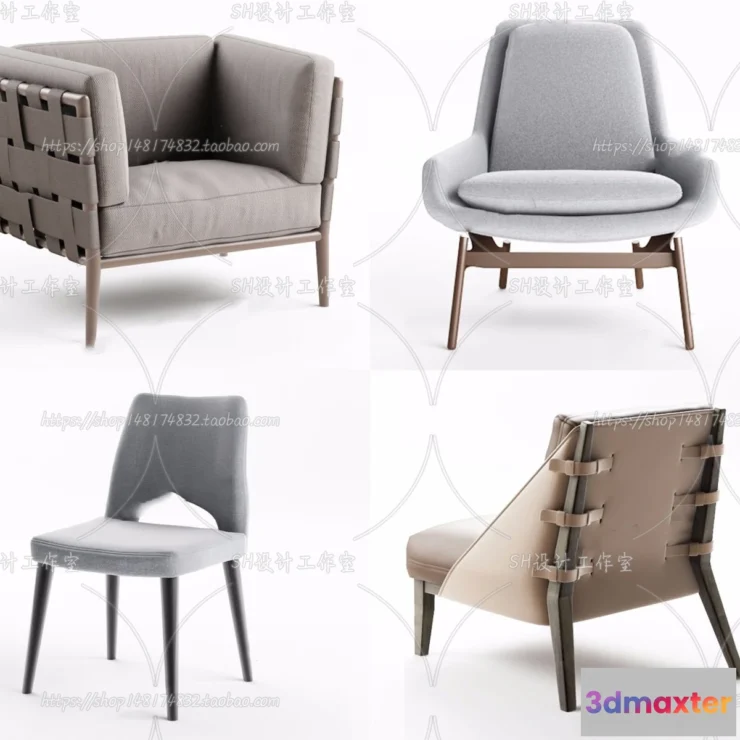 1129766 - Chair - Single Chair 3D Models - 2018