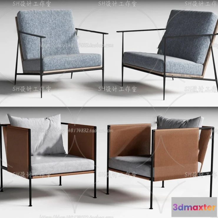 1129770 - Chair - Single Chair 3D Models - 2020