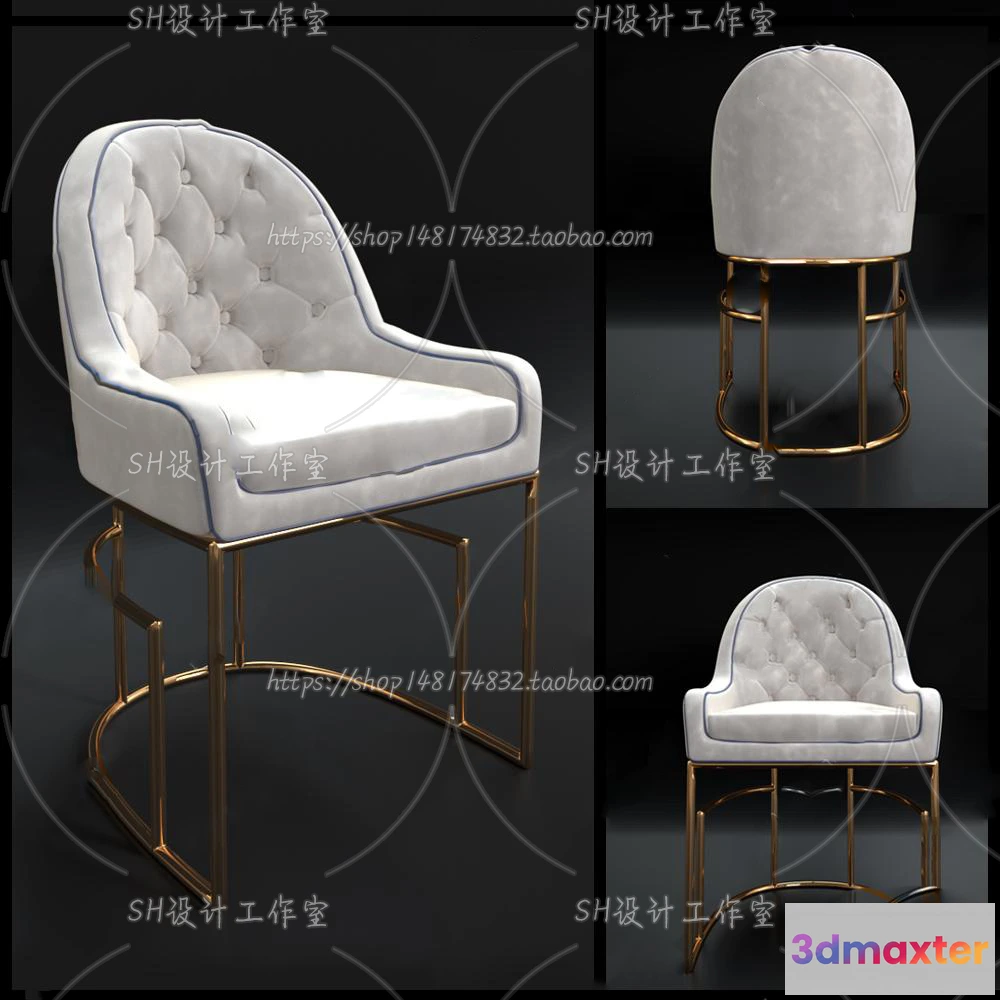 1129796 - Chair - Single Chair 3D Models - 2033