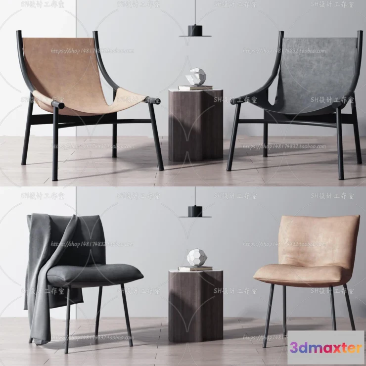 1129820 - Chair - Single Chair 3D Models - 2045