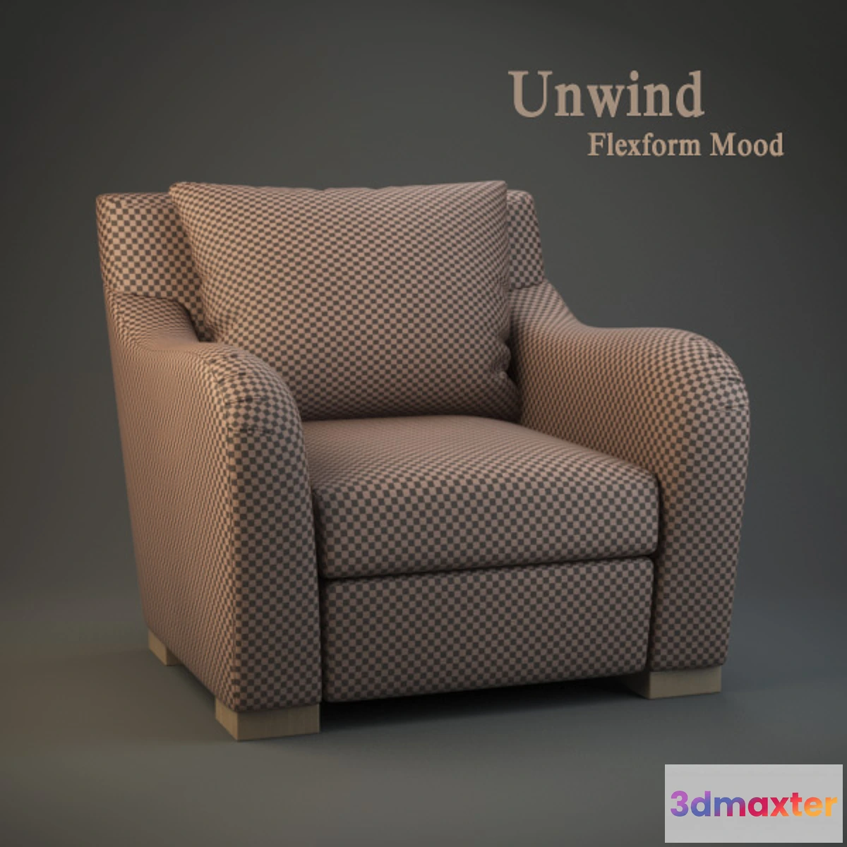 1267255 - Flexform Mood Unwind 3D Max