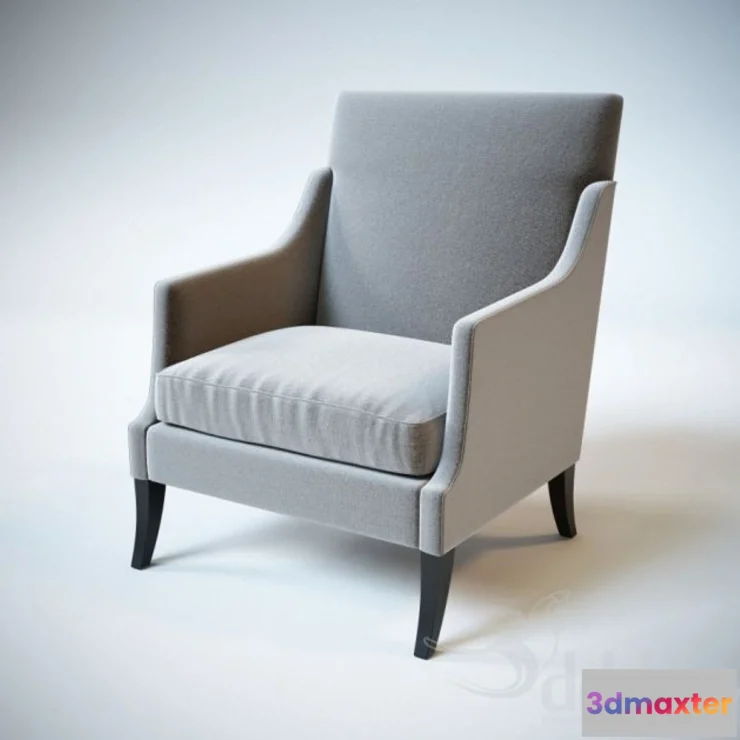 1269895 - Cloth Armchair 3D Max