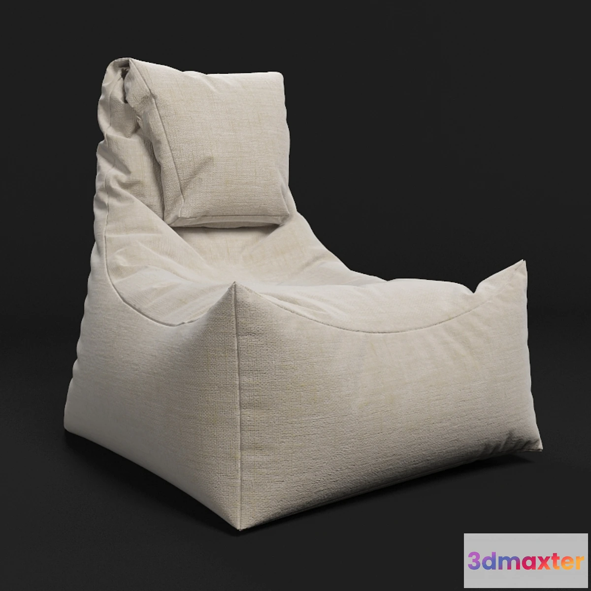 1276378 - Bag chair 3D Max