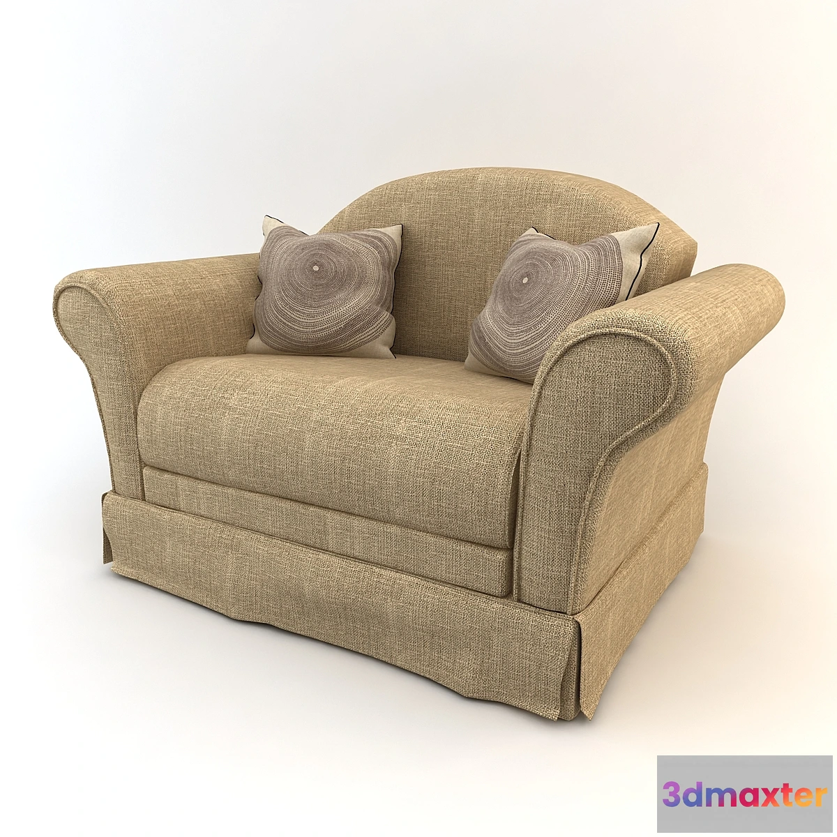 1277164 - Dienne - Chair Priscilla 3D Max