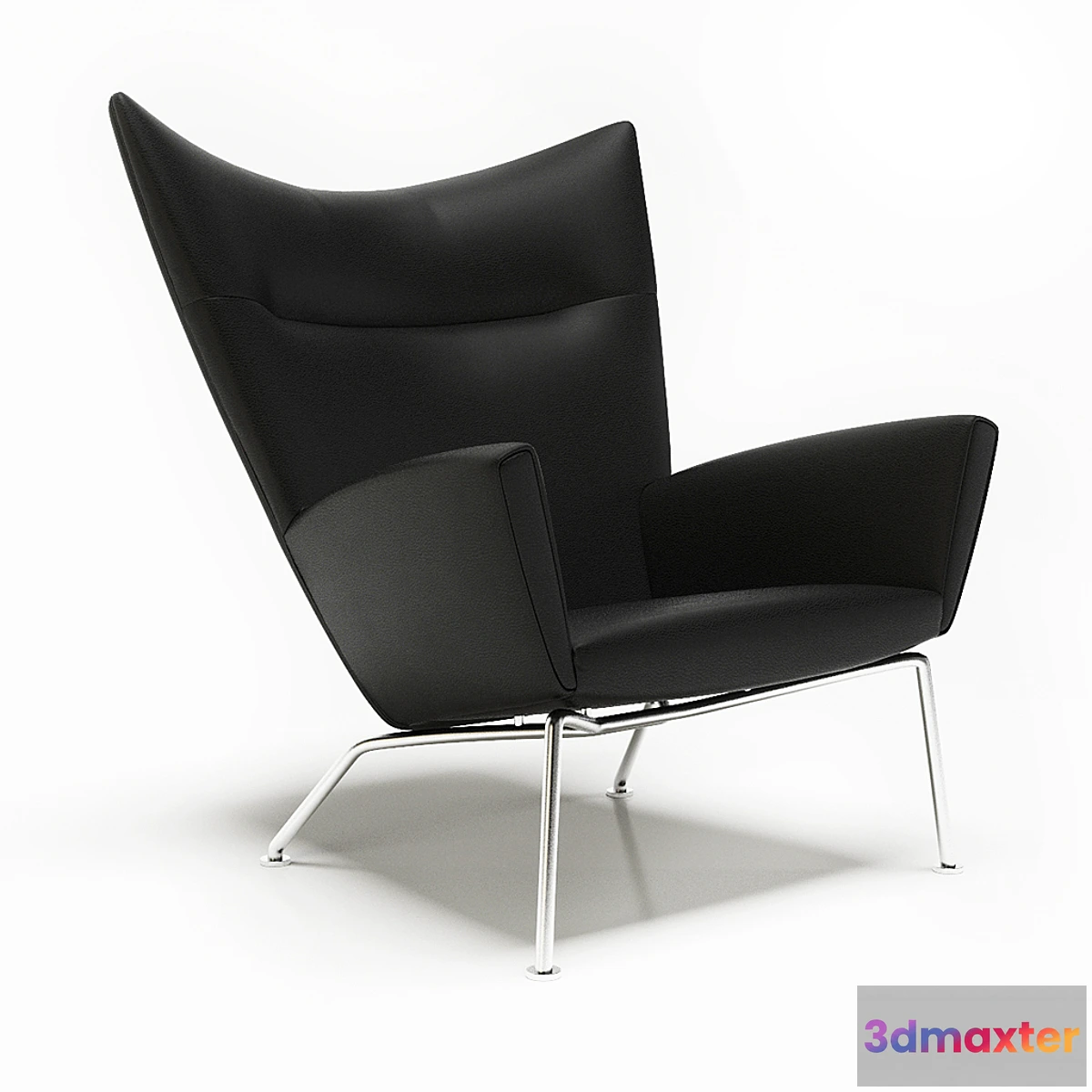1278290 - CH 445 Wing Chair 3D Max