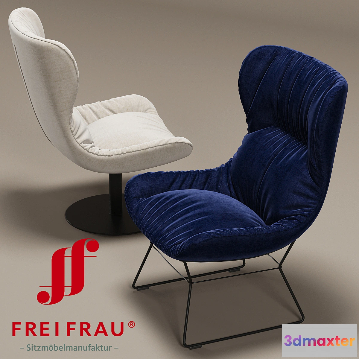 1280752 - Leya wingback 3D Max