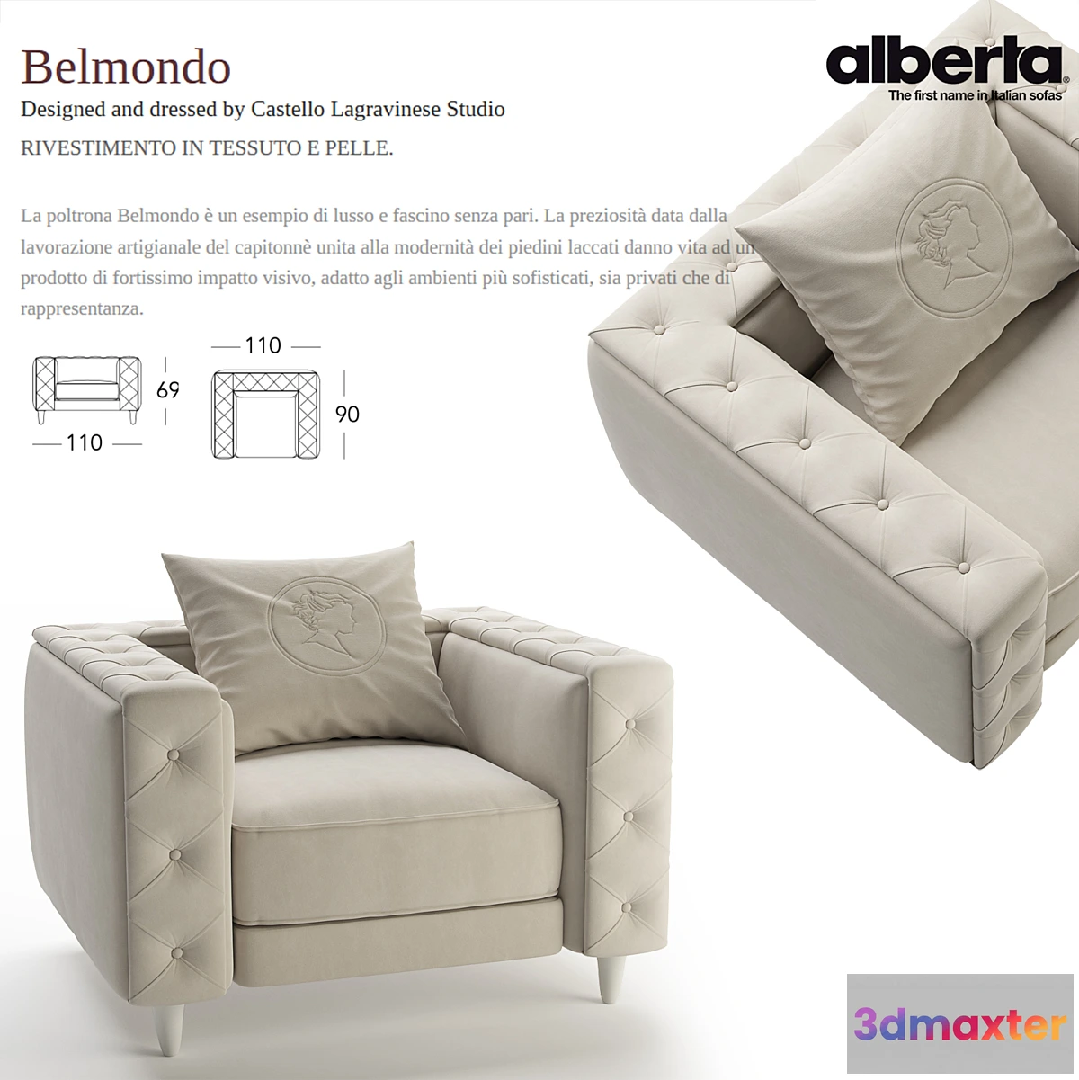 1281584 - Alberta  Belmondo 3D Max