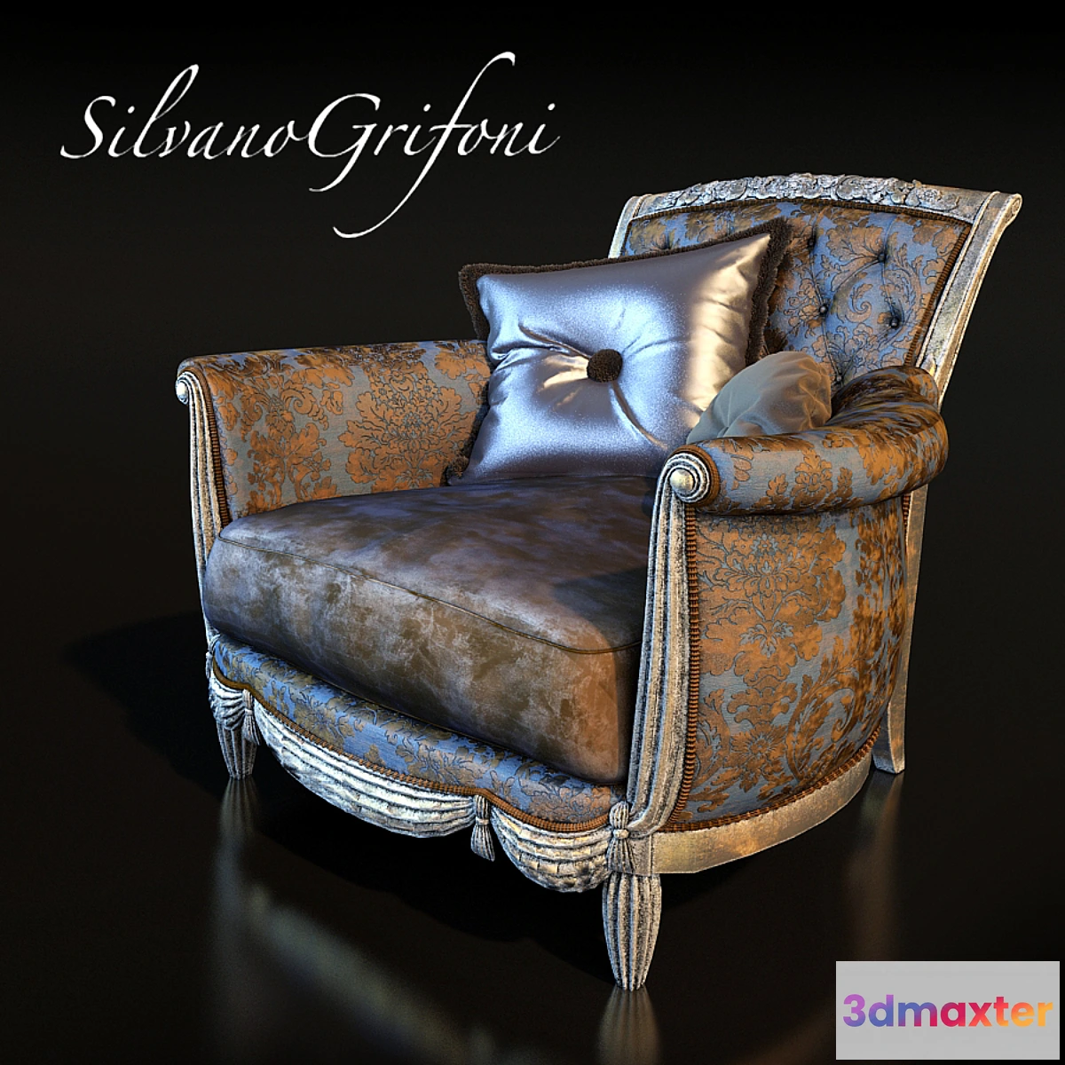 1283442 - Armchair Silvano Grifoni - No.2 3D Max