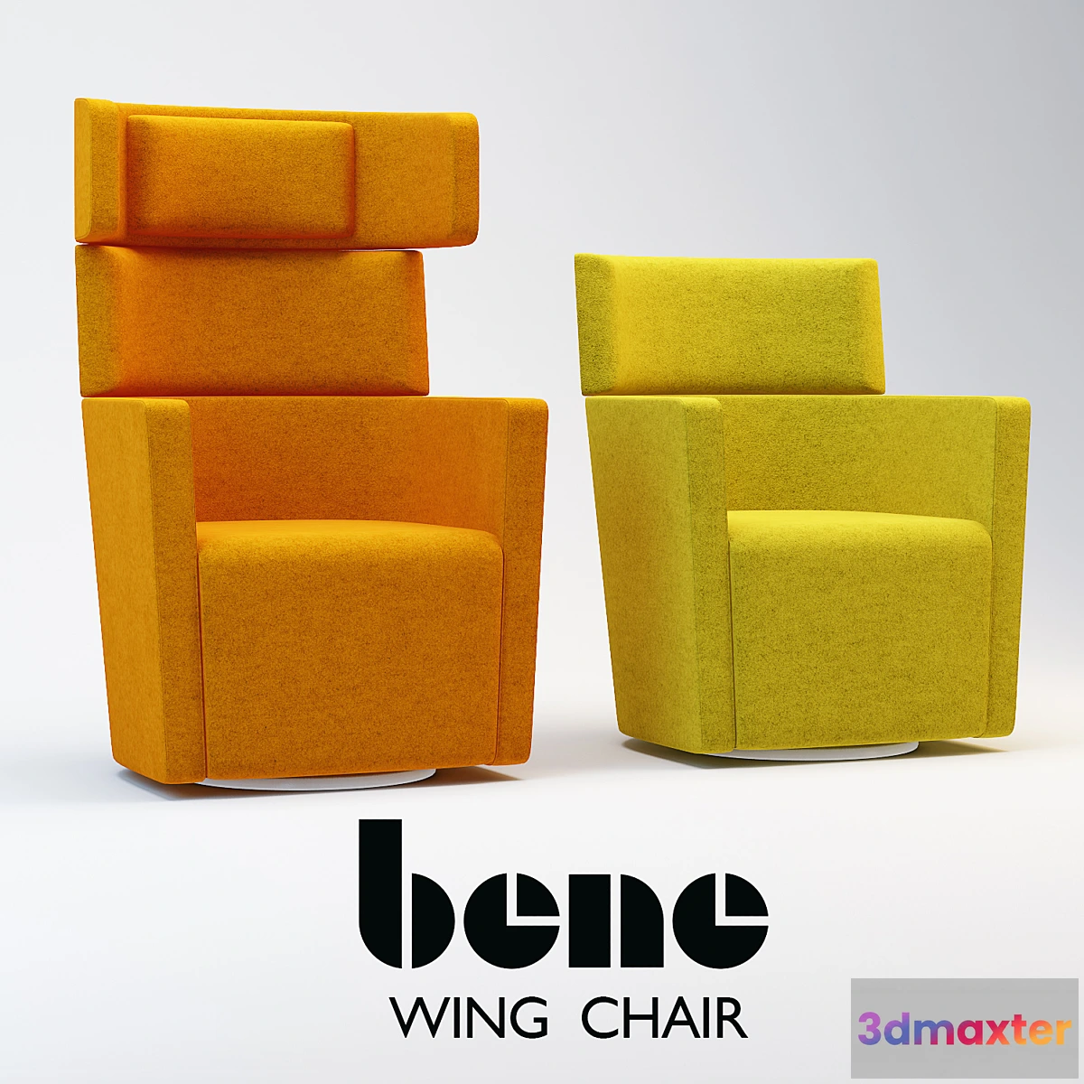 1284748 - Bene - PARKS Wing Chair 3D Max