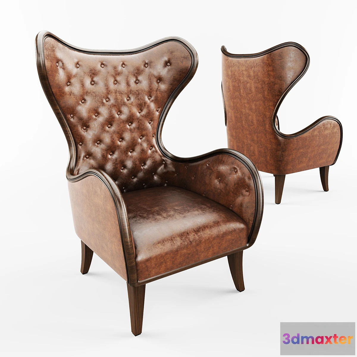 1285504 - Arm Chair Classic - No.2 3D Max