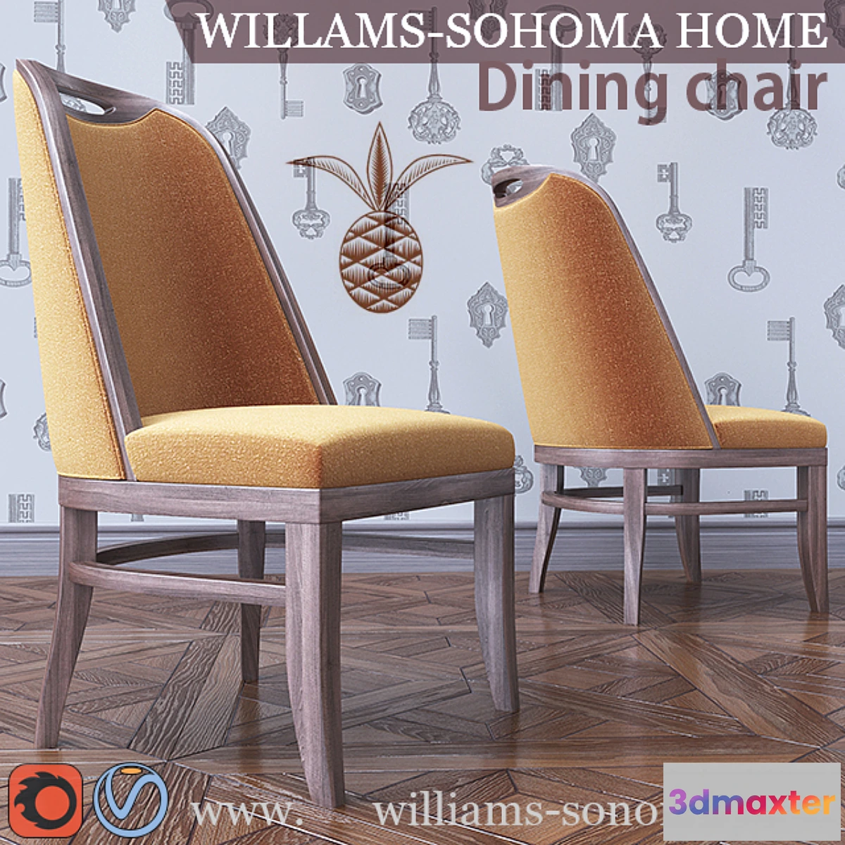 1285726 - Dining chair 3D Max