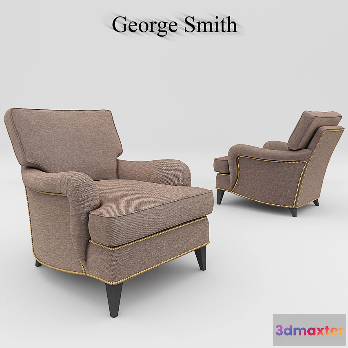 1286008 - Armchair George Smith 3D Max
