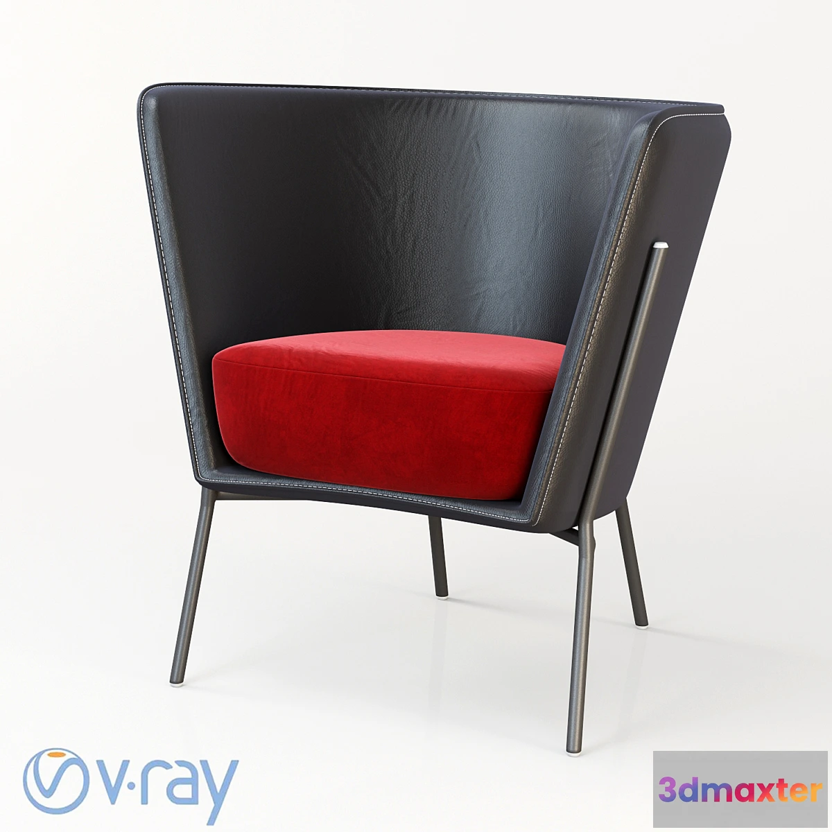 1289464 - Assange Occasional Chair 3D Max