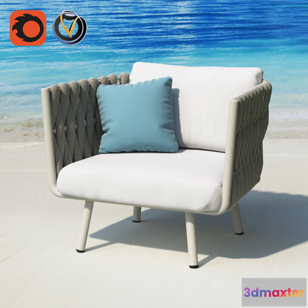 1289860 - TRIBU TOSCA CLUBCHAIR 3D Max