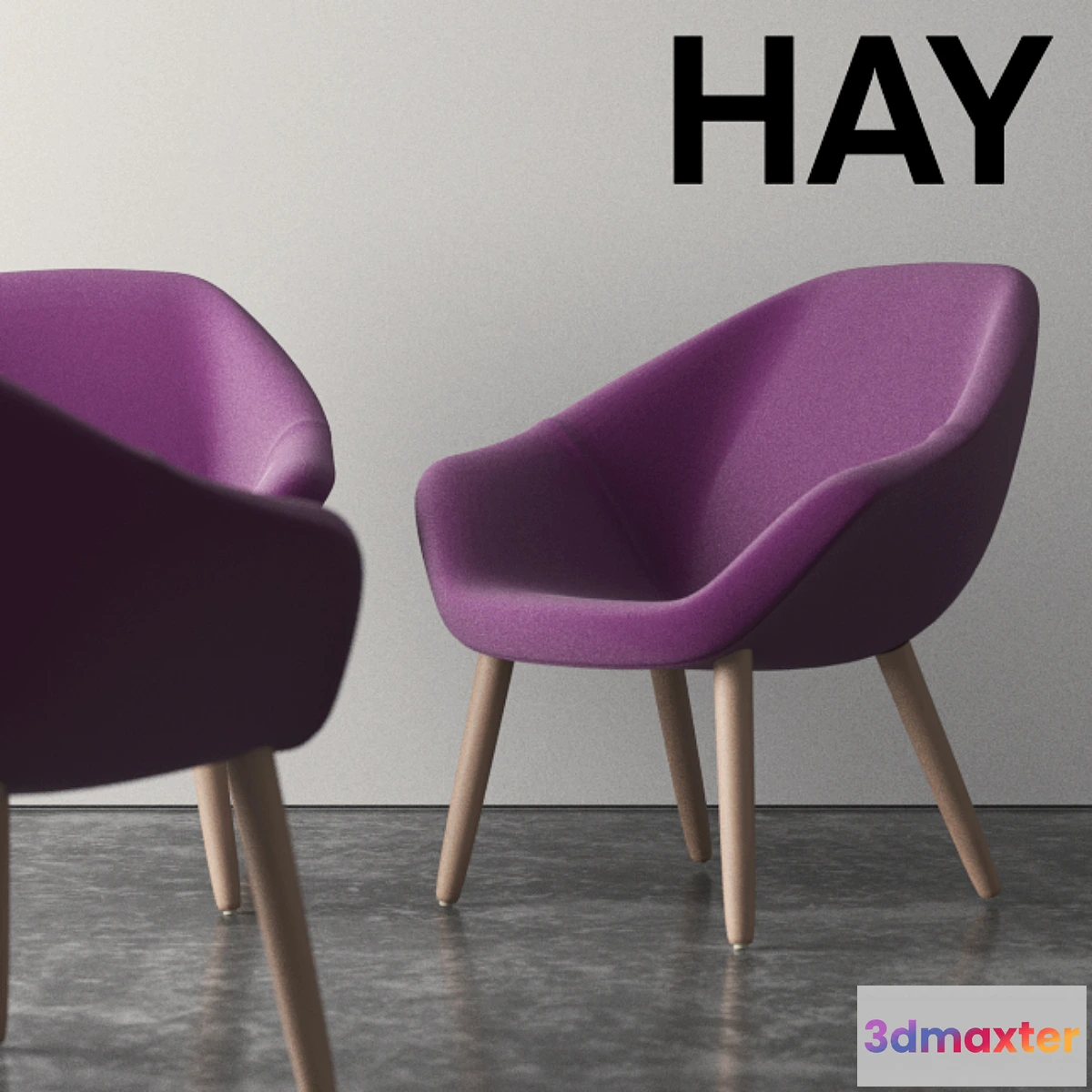 1290299 - HAY Chair 3D Max