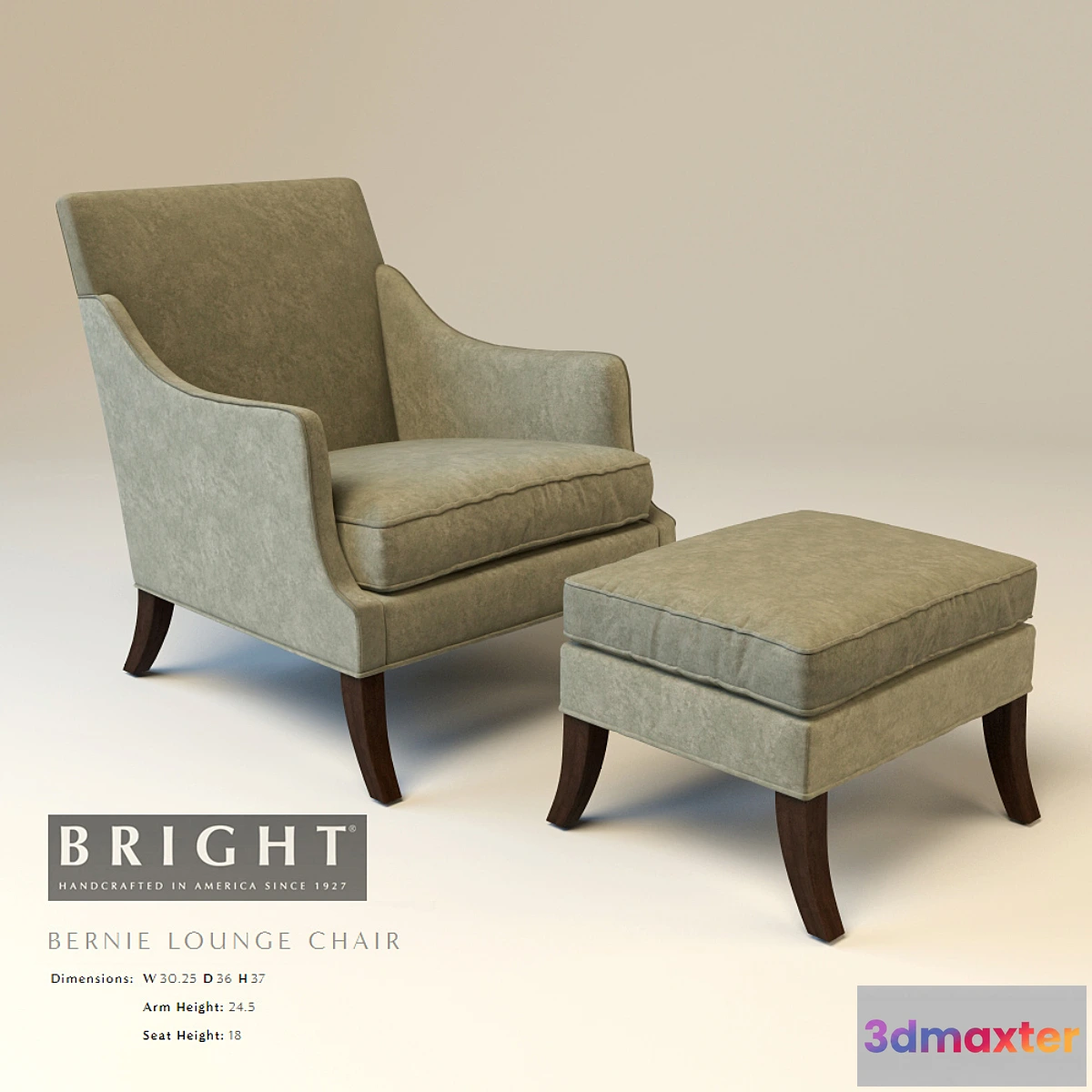 1291209 - Bernie Lounge Armchair 3D Max