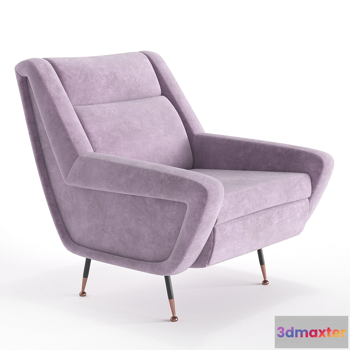 1292782 - Italian Lounge Chair 3D Max