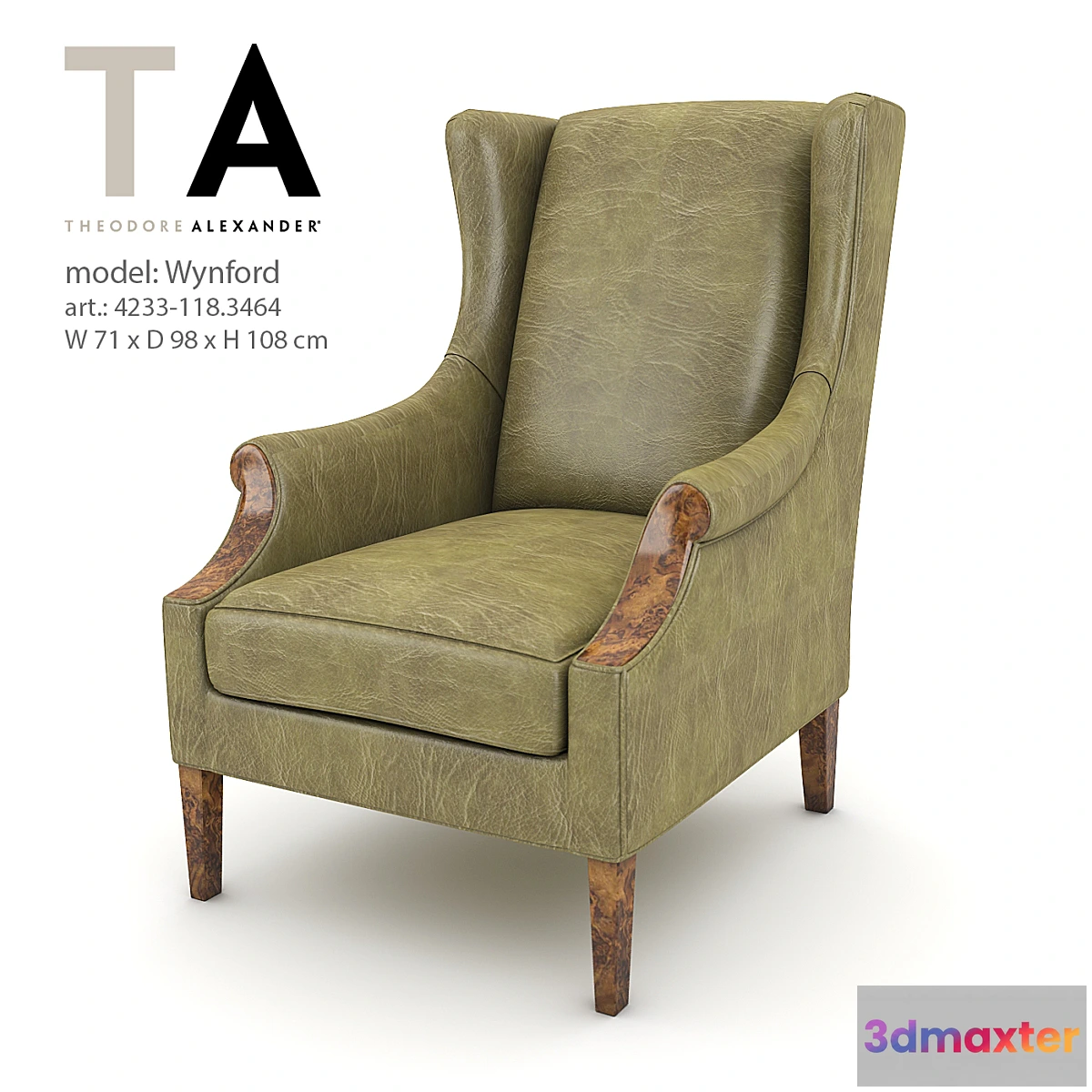 1292836 - Theodore Alexander - Wynford 3D Max