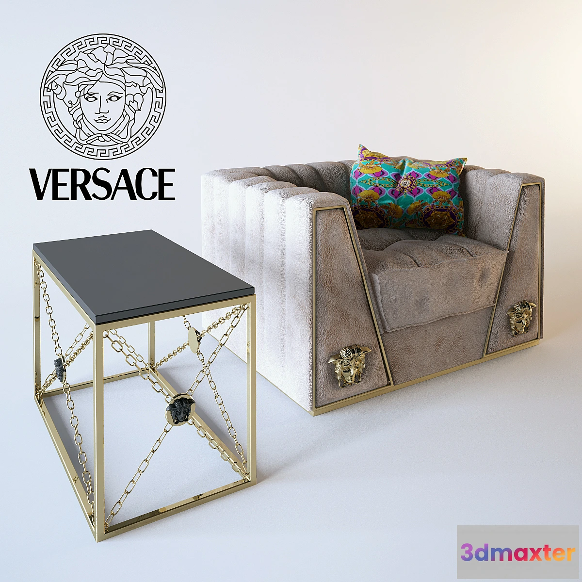 1292876 - versace-VIA GESU + DUYAL 3D Max
