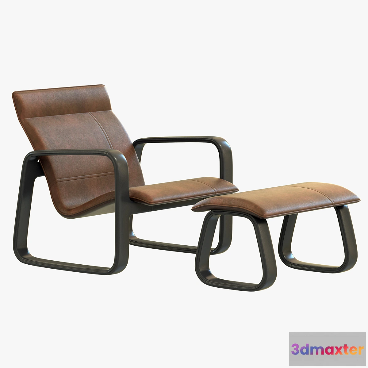 1292951 - Baxter Nubi Chaise Longue 3D Max