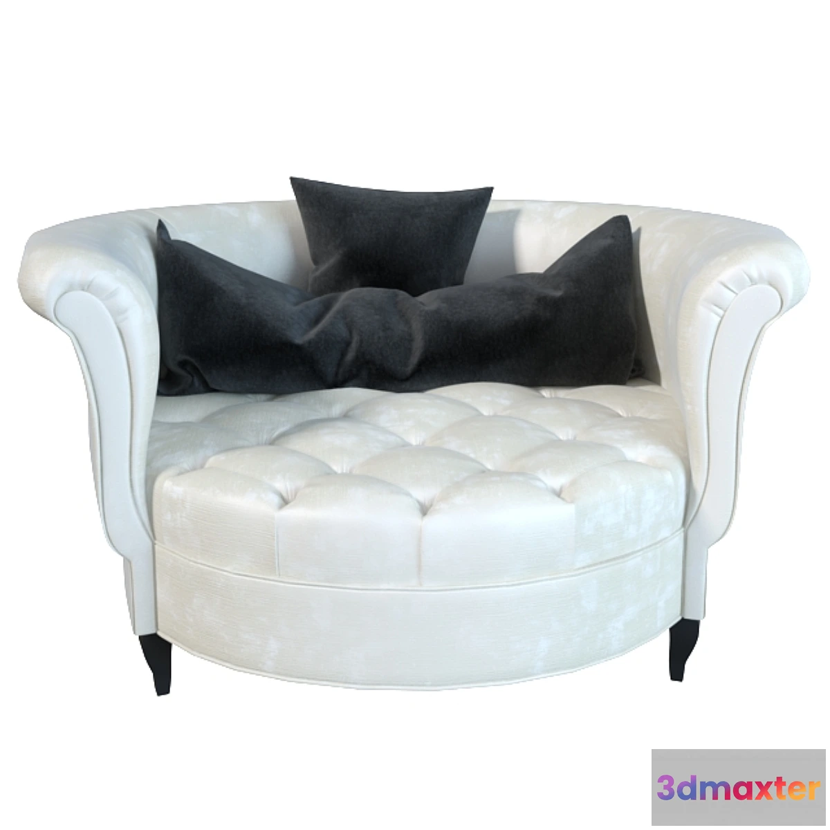 1292995 - Harlow Cuddle Chair 3D Max