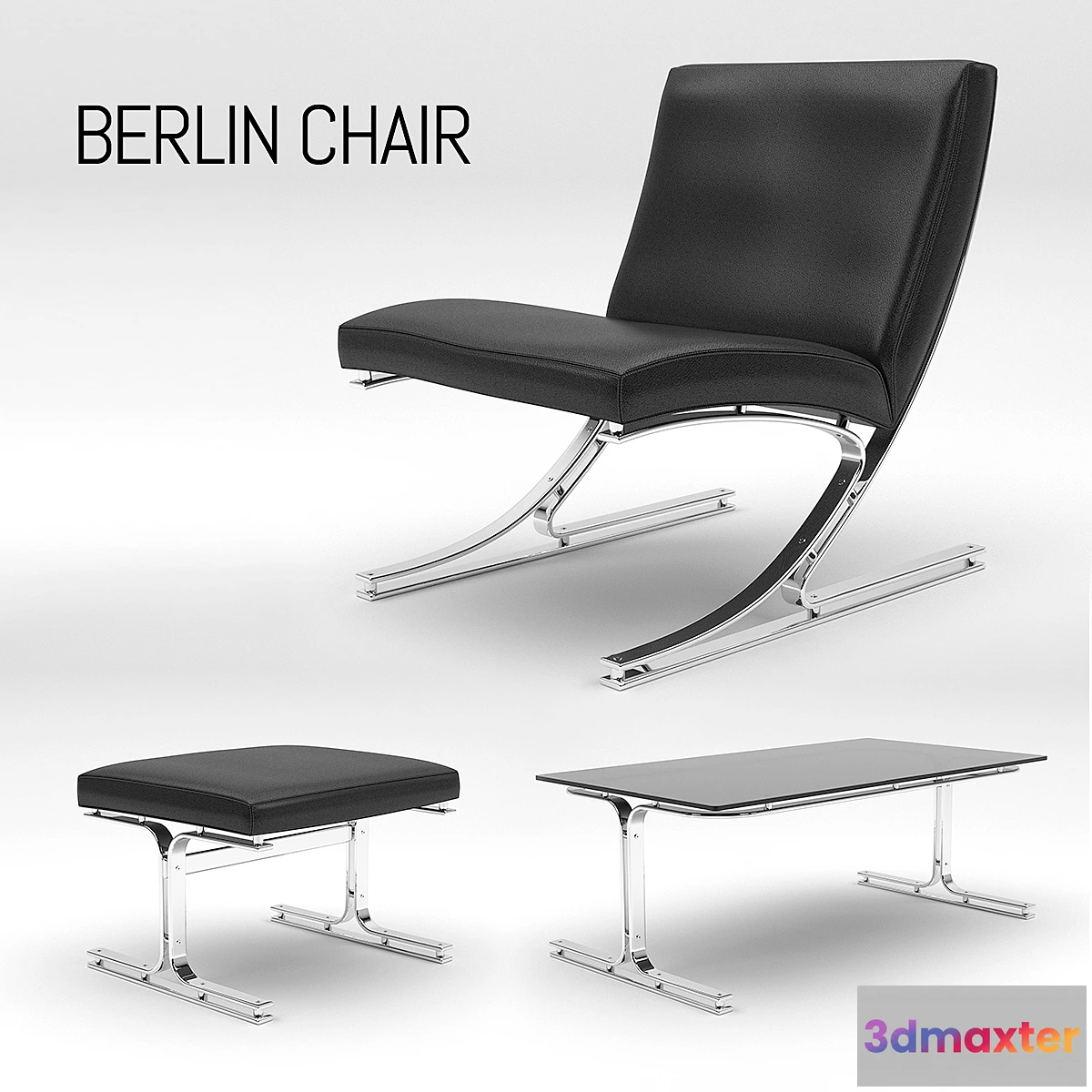 1293527 - Berlin Chair 3D Max