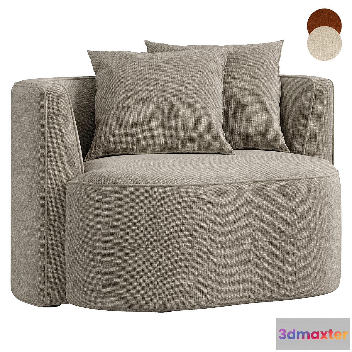 1295753 - Nos Armchair 3D Max