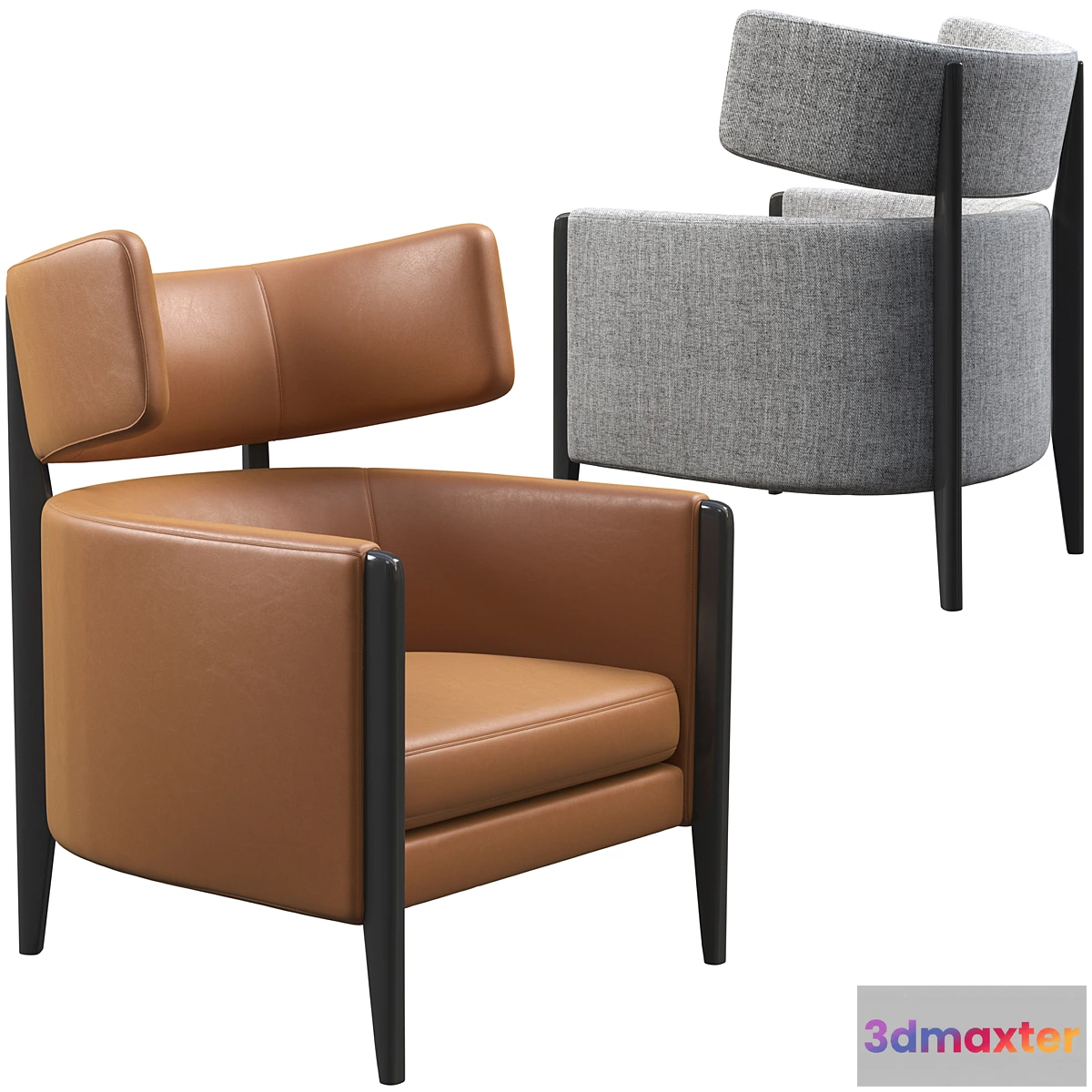 1298531 - Armchair Adea Garbo 3D Max