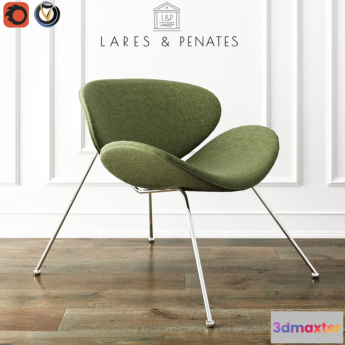 1300137 - Orange slice replica - No.2 3D Max