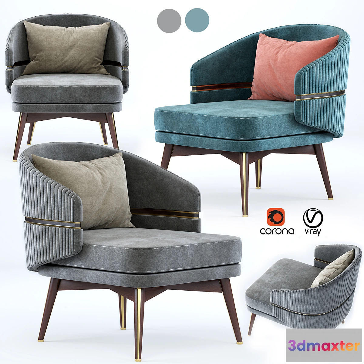 1300720 - Aster billy chair 3D Max