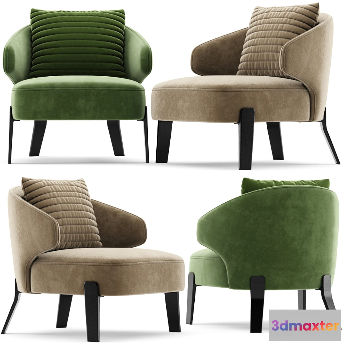 1301293 - Embrace armchair 3D Max