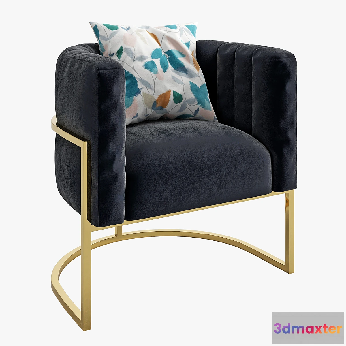 1304013 - Nico Armchair 3D Max