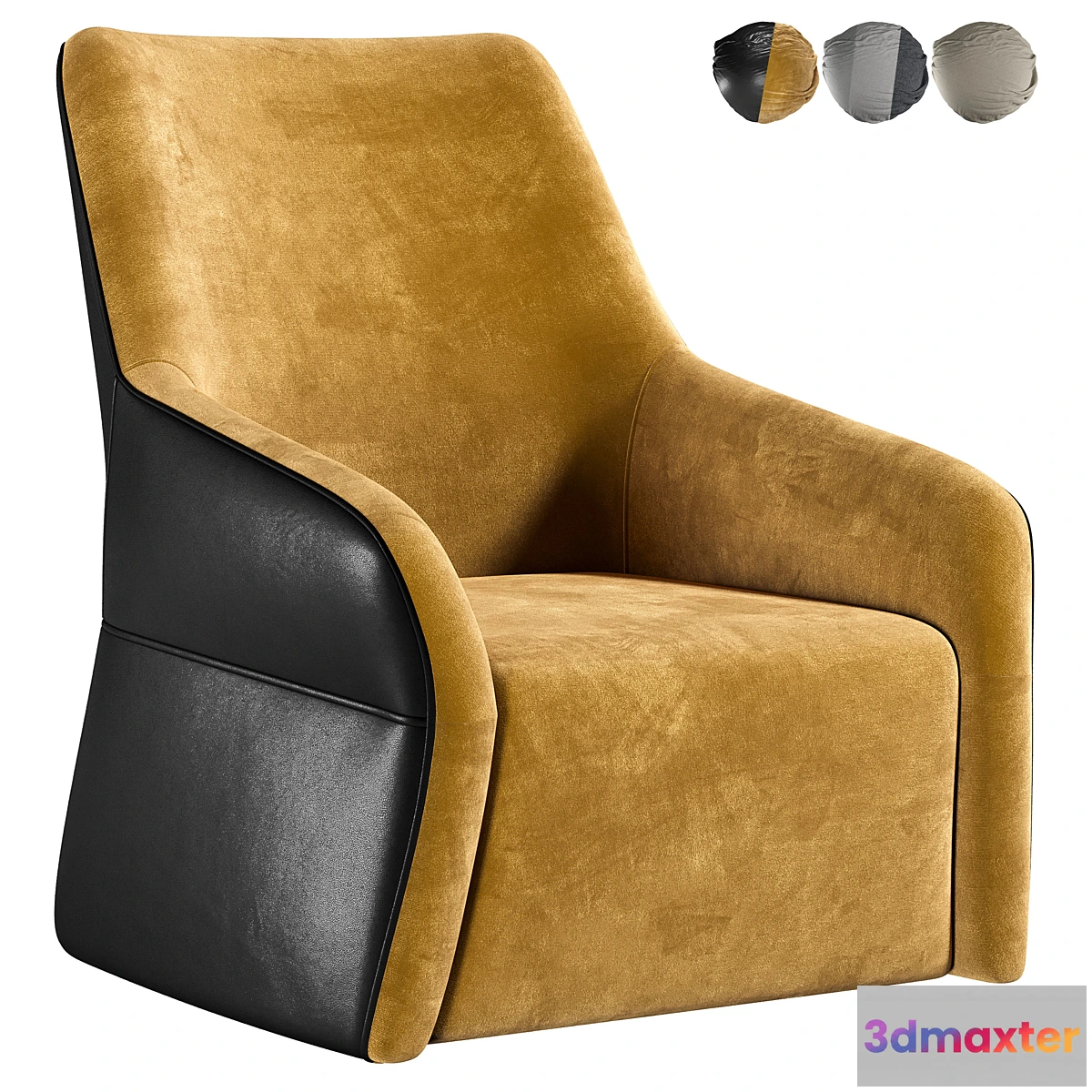 1306838 - Roy armchair 3D Max