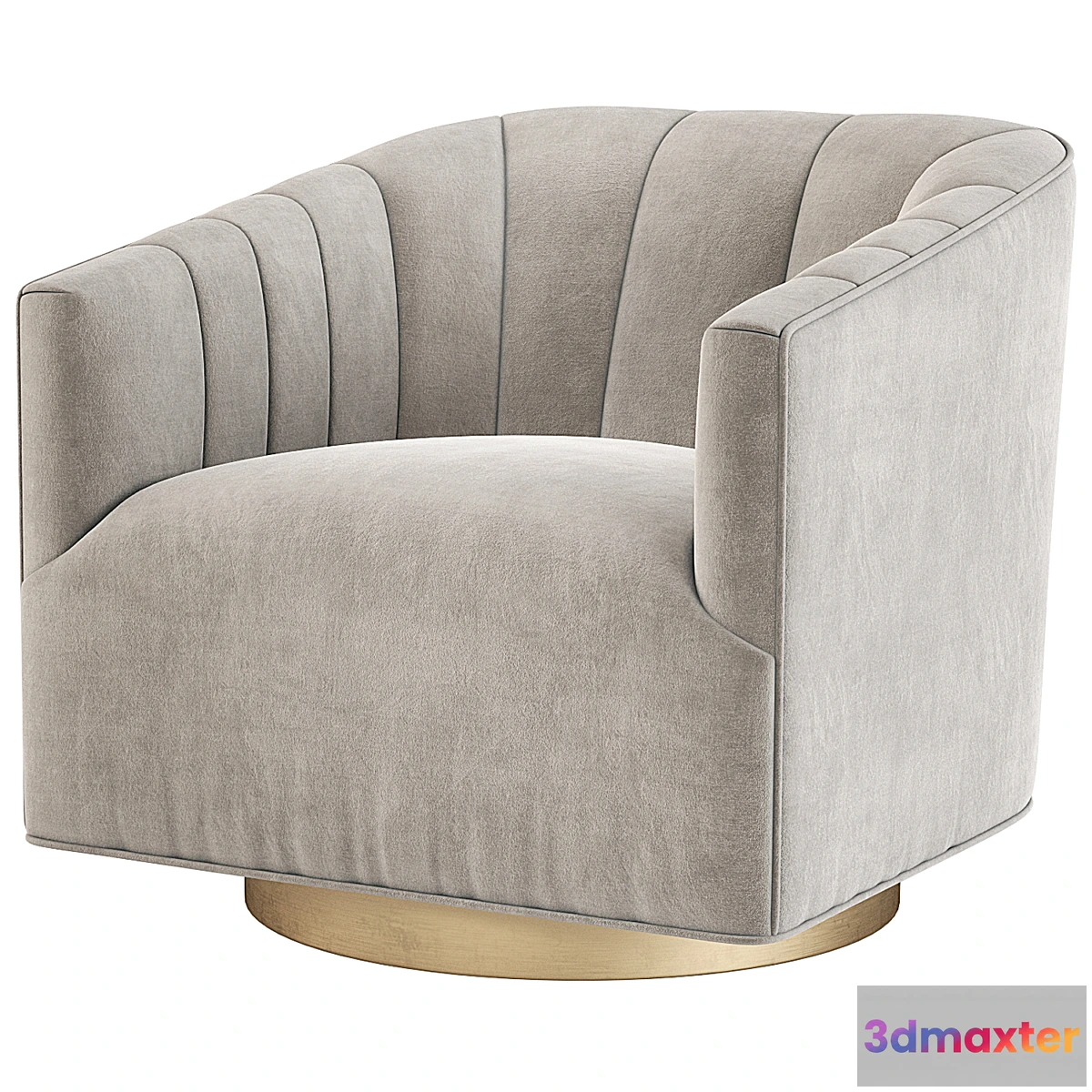 1307760 - Cooper Swivel Mitchell Gold Bob Williams 3D Max