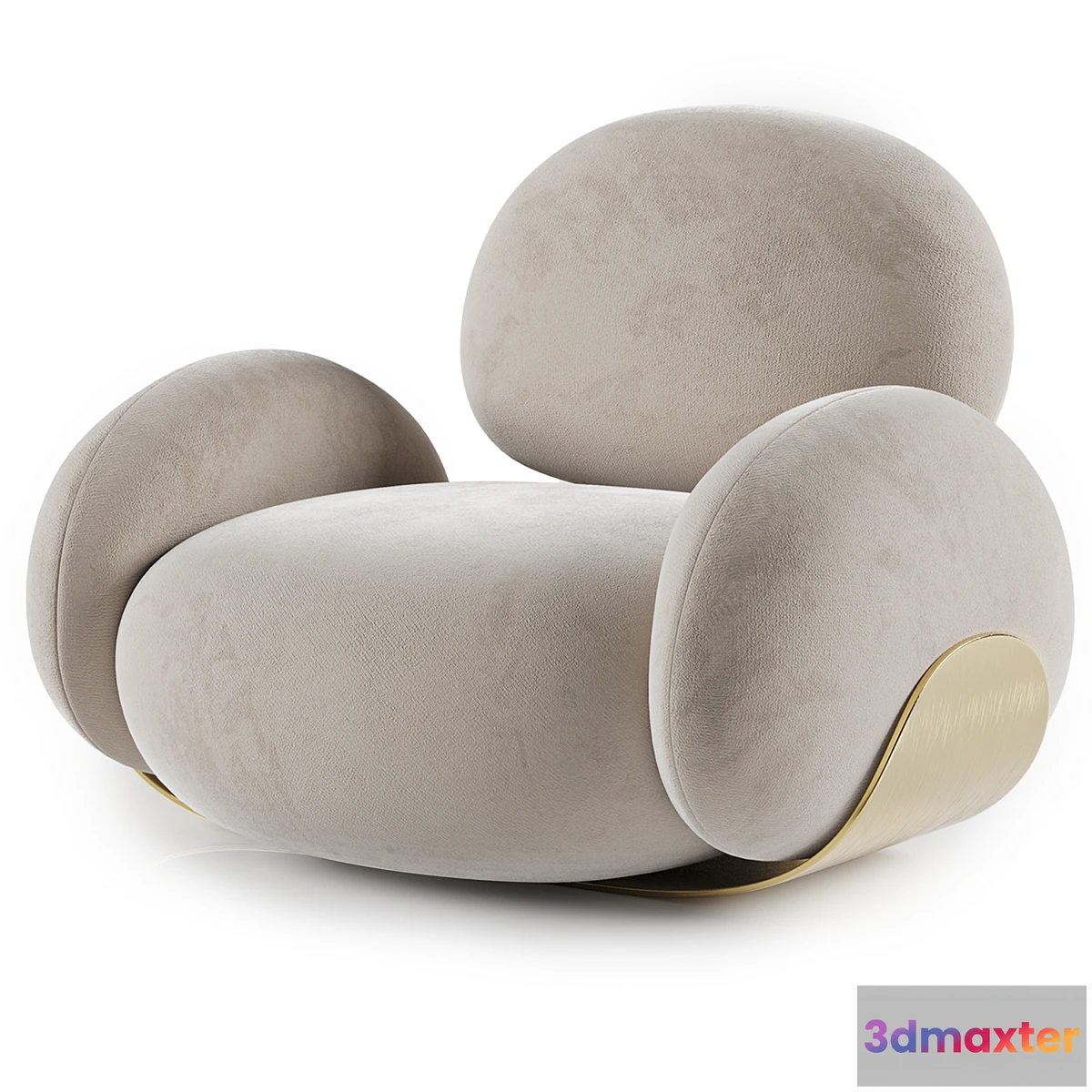 1308671 - Karlotta Chair by Karim Rashid 3D Max