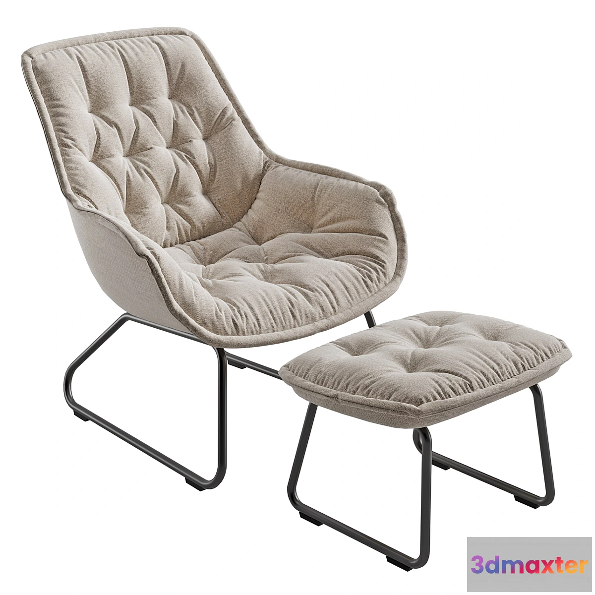 1308702 - DM Armchair KAZA do sofa 3D Max